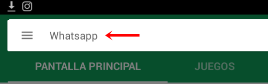 Escribe Whatsapp en Google play en cómo instalar WhatsApp para Android