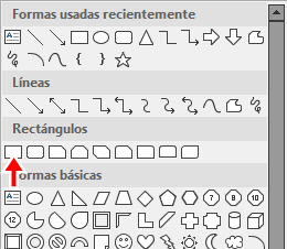 Selecciona una forma en PowerPoint